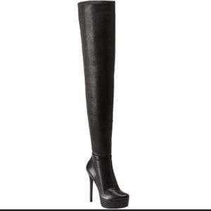 Vera Wang Lavender Thigh High Boot